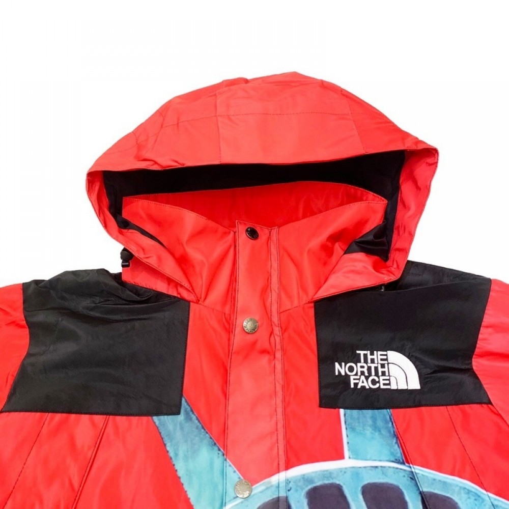 Supreme 2019 Cruise Supreme The North Face Statue of Liberty Mountain  Jacket Red