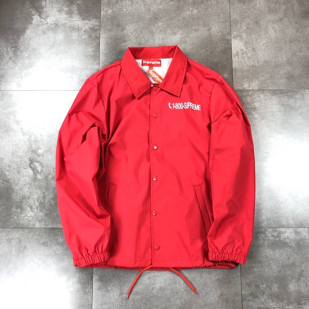 Supreme 1-800 Coach jacket