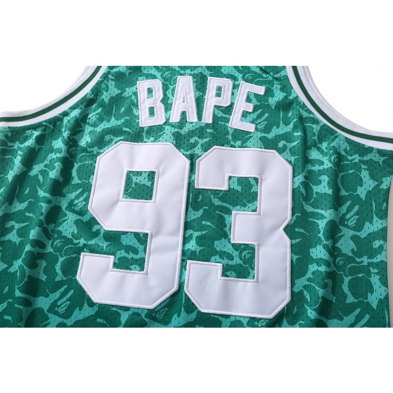 Review Bape x Mitchell and Ness Celtics Rep 